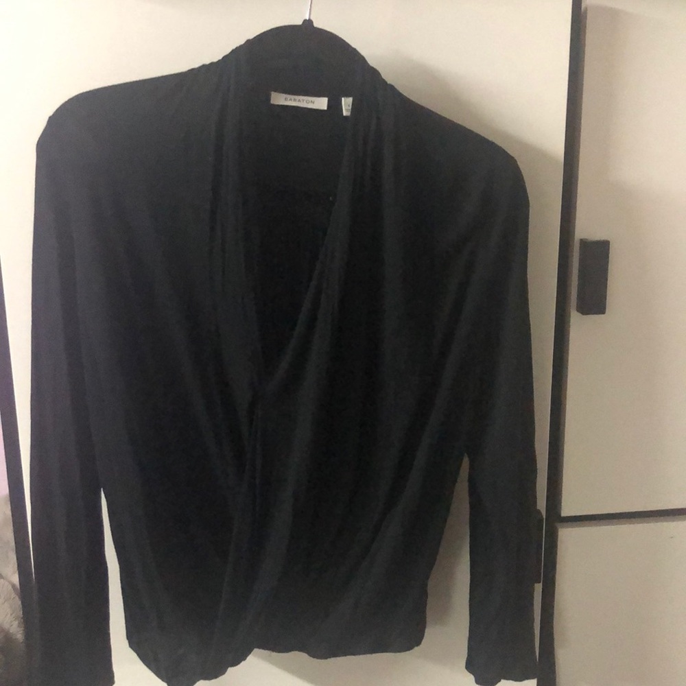 Babaton wrap shirt